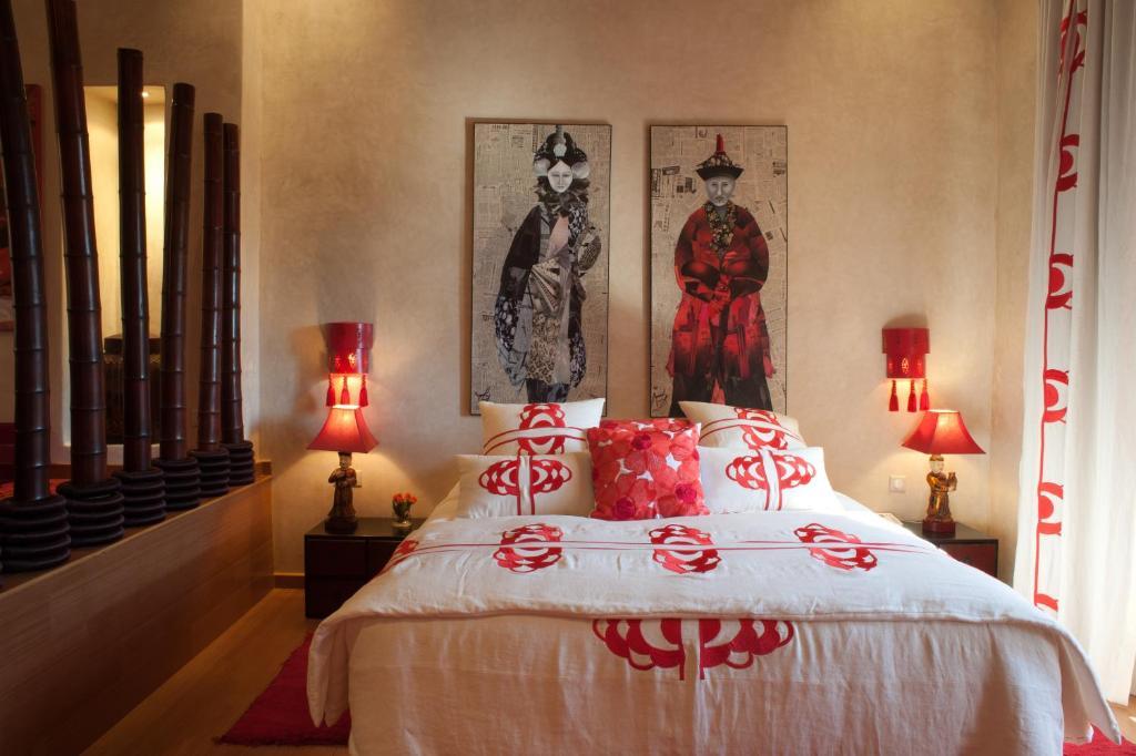 Tigmiza Boutique Hotel & Spa Ouled Jelal Room photo A bedroom at the hotel