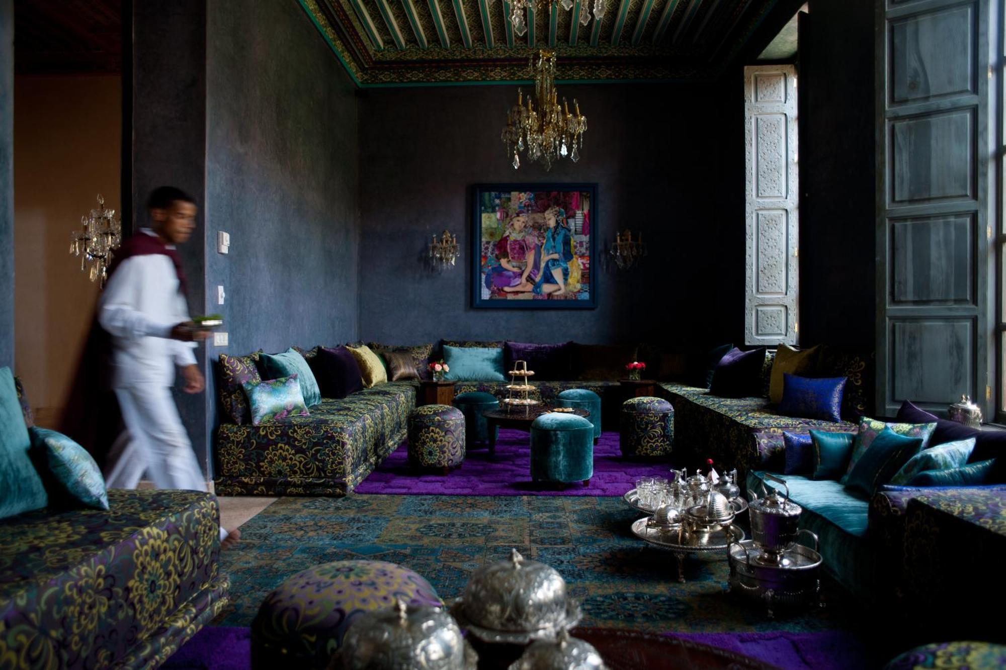 Tigmiza Boutique Hotel & Spa Ouled Jelal Exterior photo The living room at the Hotel Majorelle