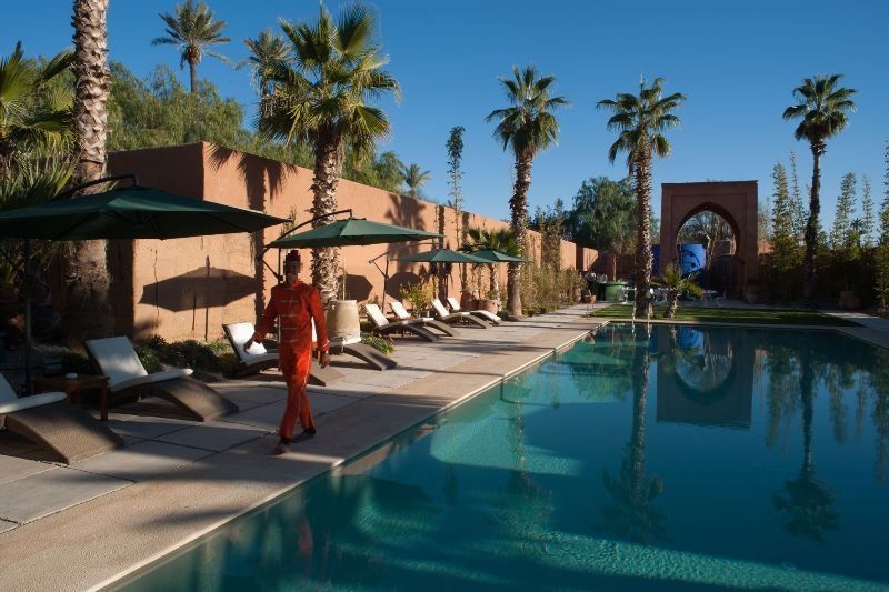 Tigmiza Boutique Hotel & Spa Ouled Jelal Exterior photo The swimming pool at the Ouarzazate hotel