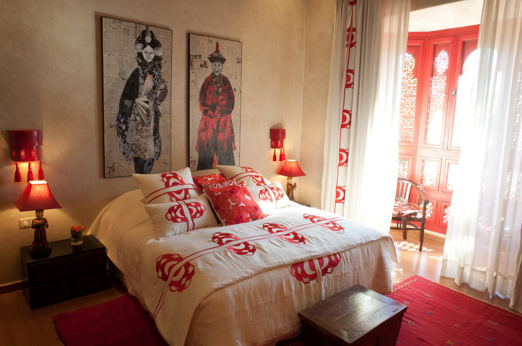 Tigmiza Boutique Hotel & Spa Ouled Jelal Exterior photo A bedroom at the hotel