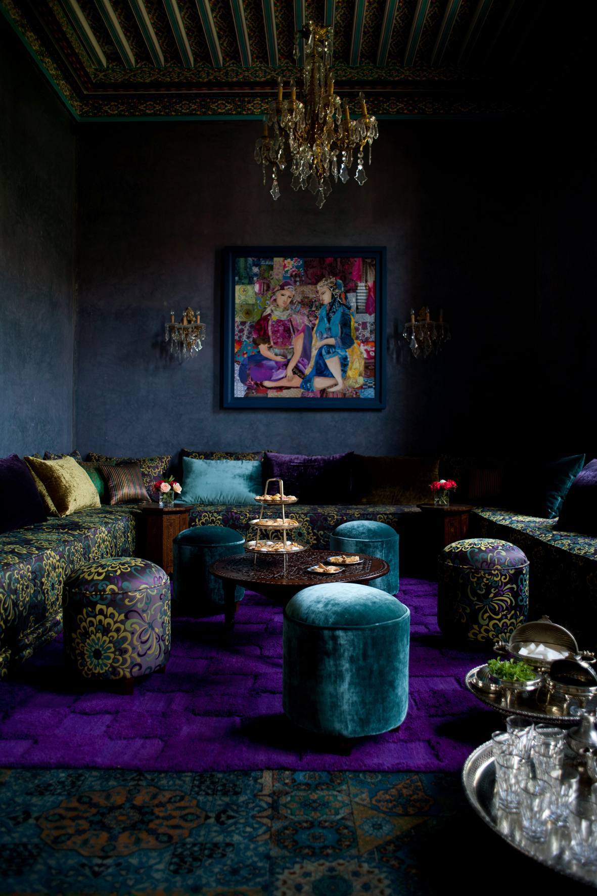 Tigmiza Boutique Hotel & Spa Ouled Jelal Interior photo The interior of the nightclub