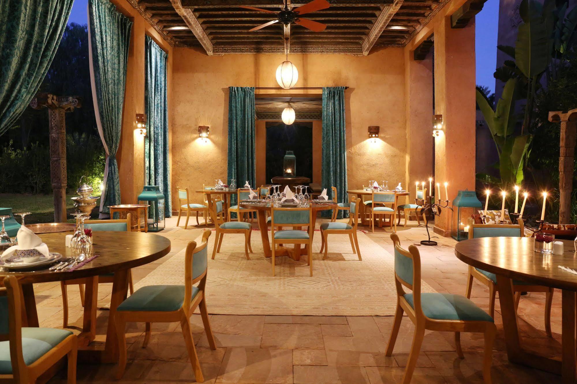Tigmiza Boutique Hotel & Spa Ouled Jelal Exterior photo Restaurant at the Hotel Amanjena